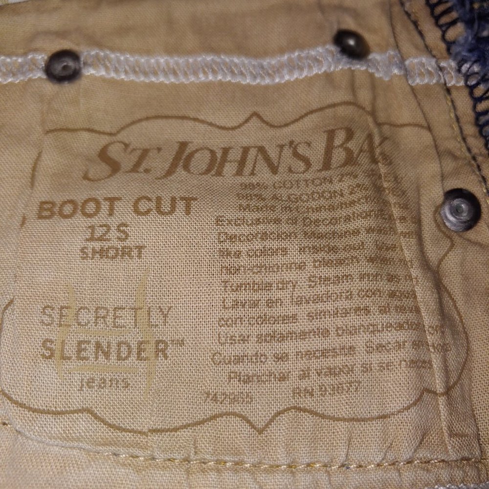 St. Johns Bay Boot cut Jean - Picture 2 of 5